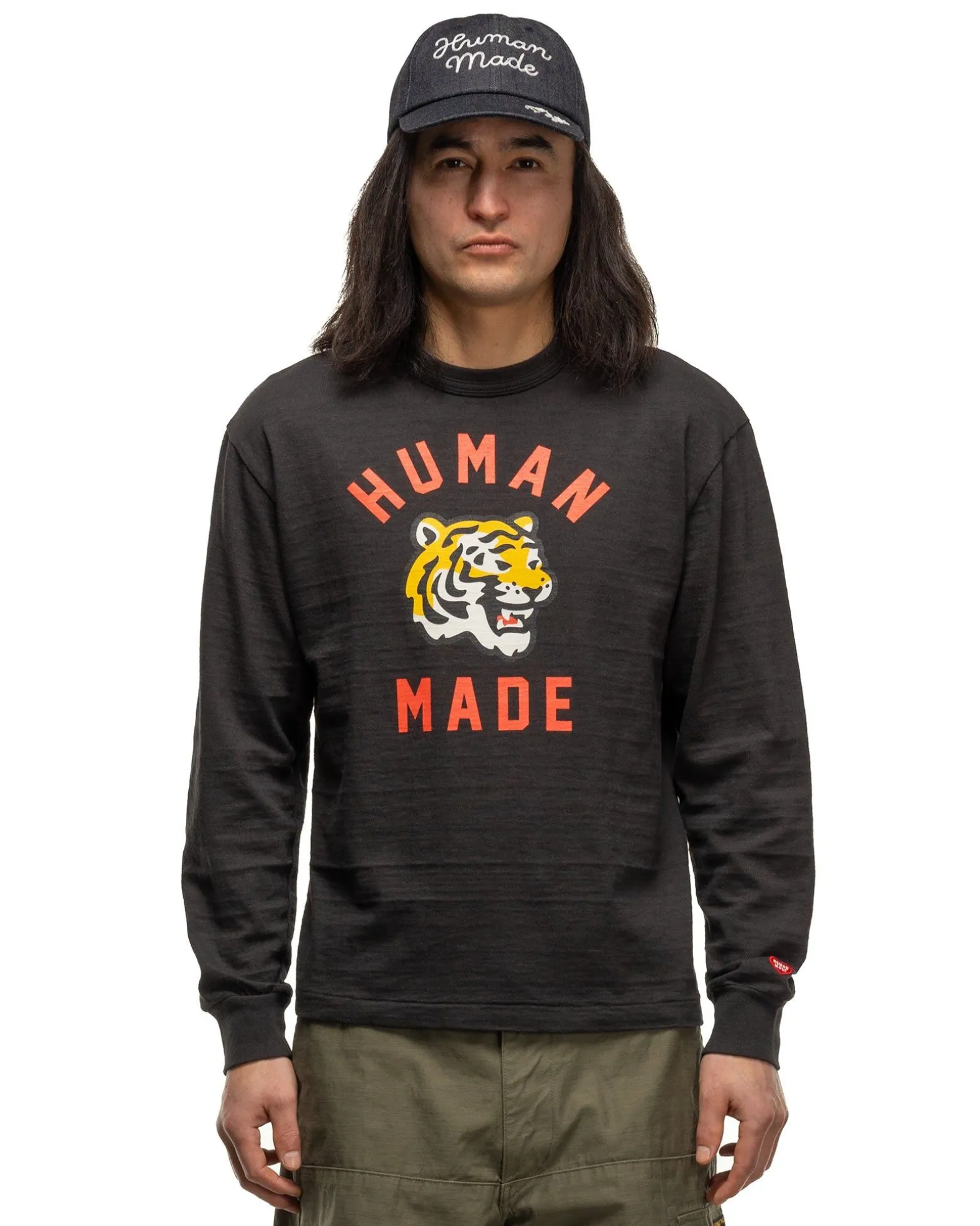 Graphic L/S T-Shirt #03 Black