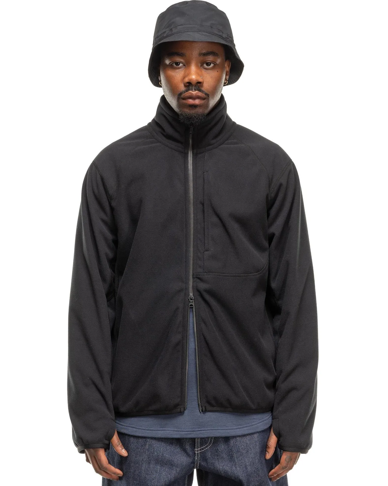 Guide Jacket-Gore-Tex Windstopper® 3L Fleece/Polartec® Microgrid Black