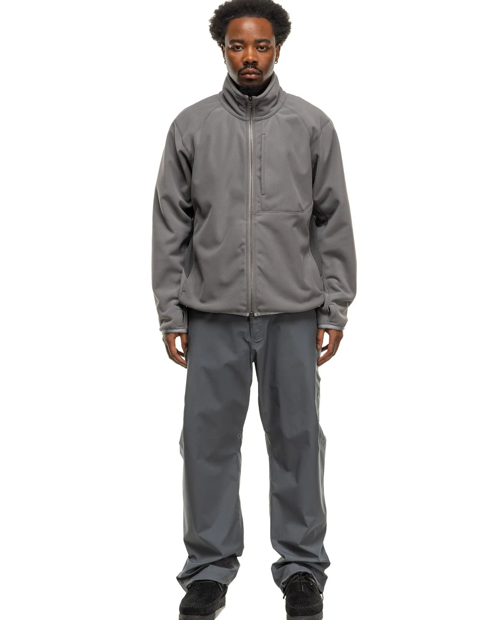 Guide Jacket-Gore-Tex Windstopper® 3L Fleece/Polartec® Microgrid Grey