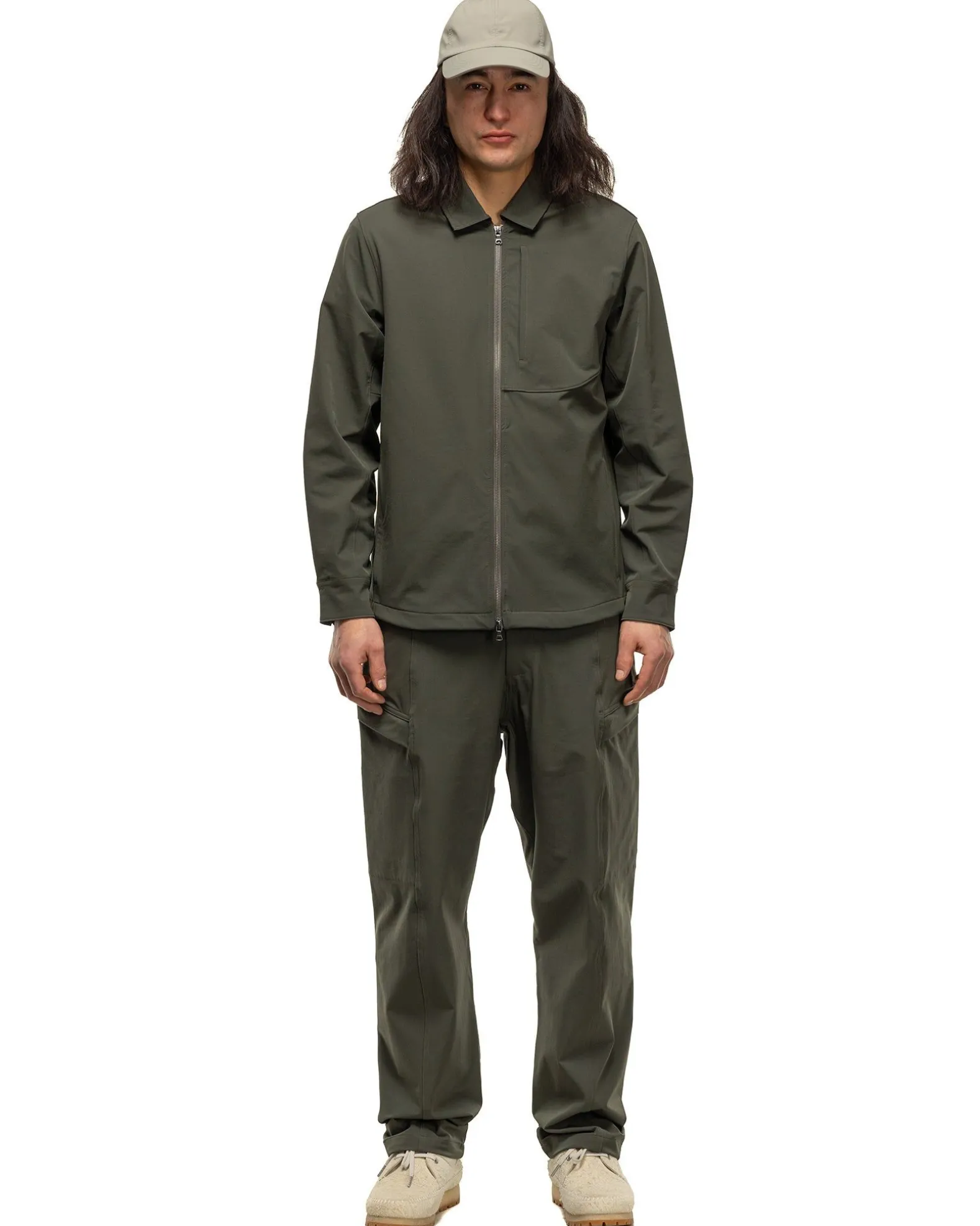 Guide Shirt-Schoeller® Dryskin Nylon Olive