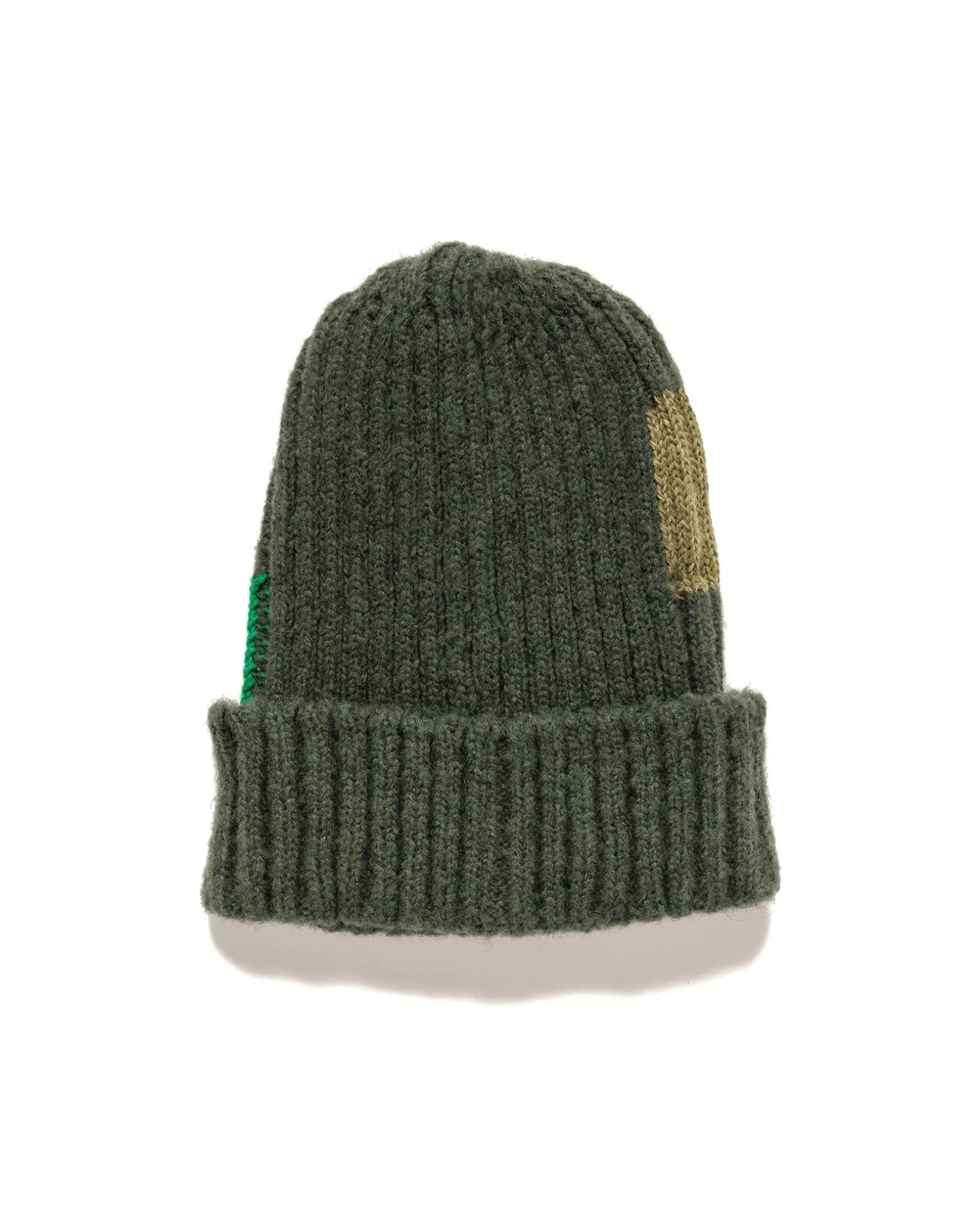 5G Wool Tugihagi Knit Cap Khaki