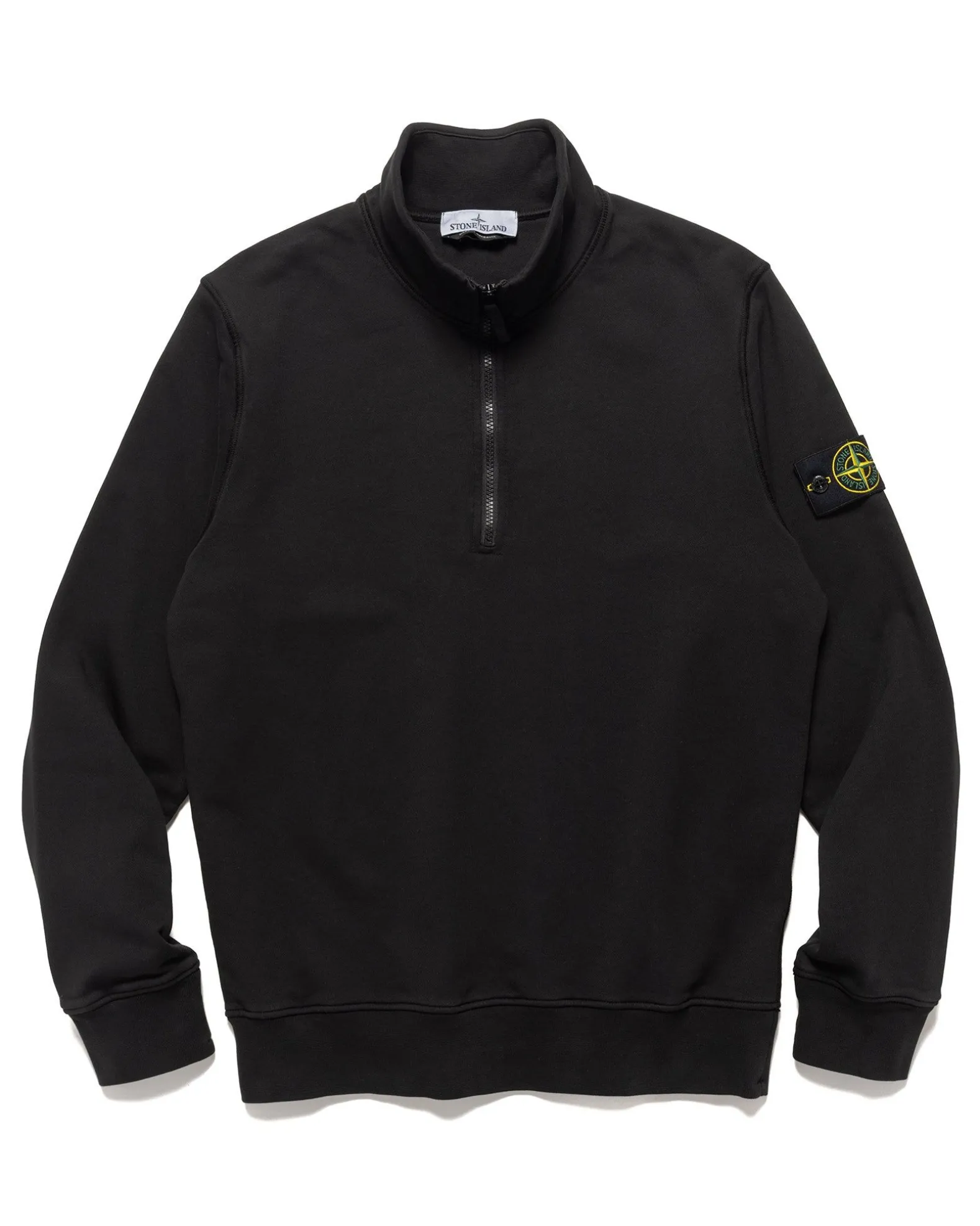 Half-Zipper Sweatshirt Black