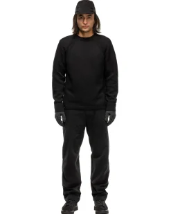 Harbour Sweater-Cotton Cashmere Knit Black