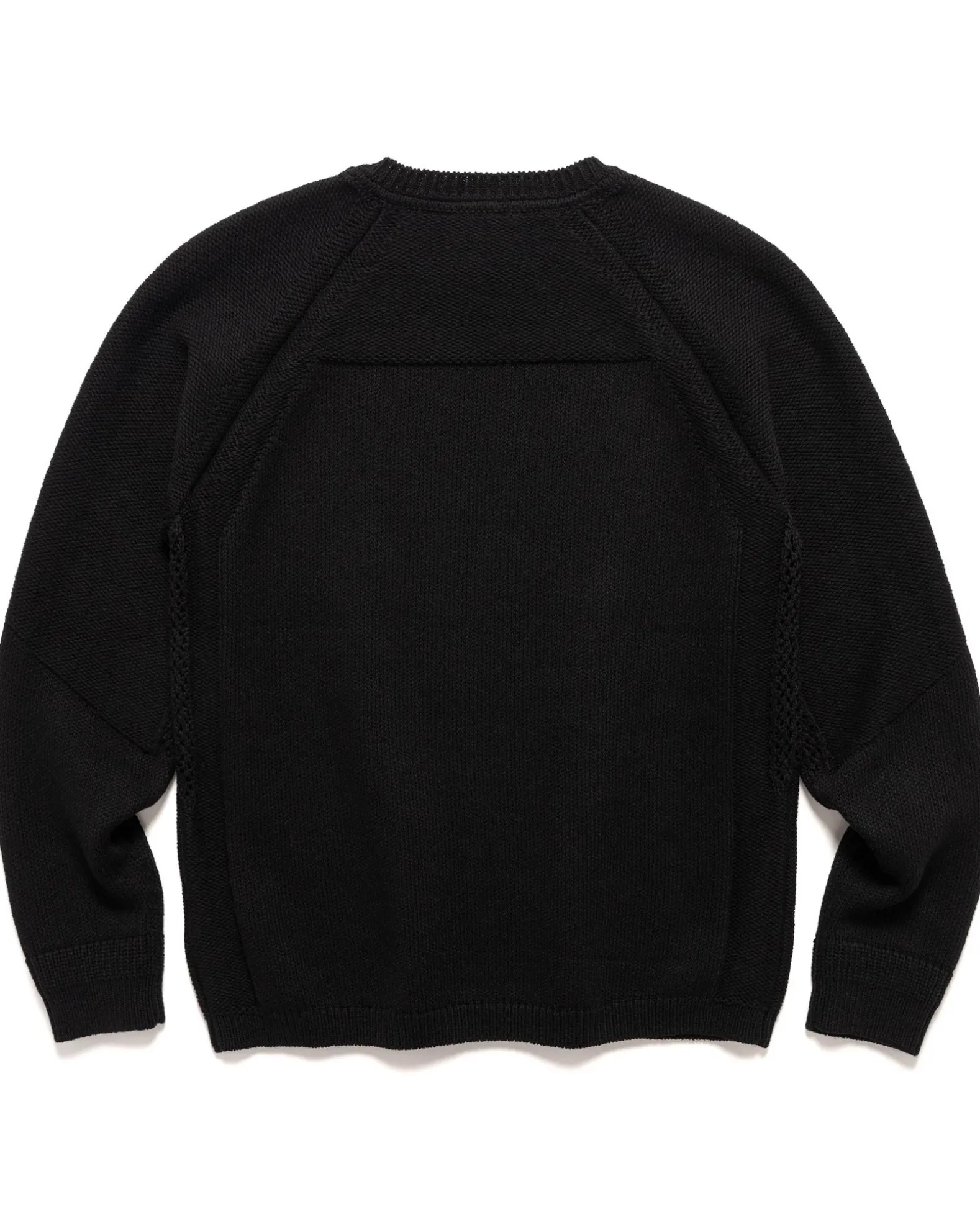 Harbour Sweater-Cotton Cashmere Knit Black