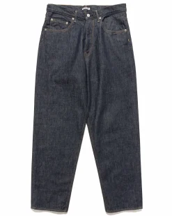 Hard Twist Denim Wide Pants Indigo