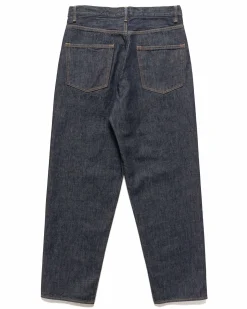 Hard Twist Denim Wide Pants Indigo