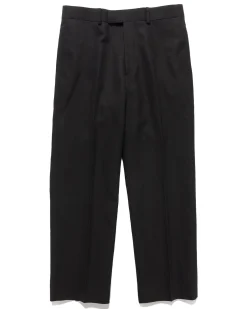 Hard Twist Finx Linen Chino Slacks Black
