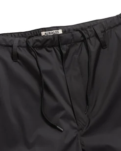Hard Twist Polyester Satin Laminate Field Pants Black