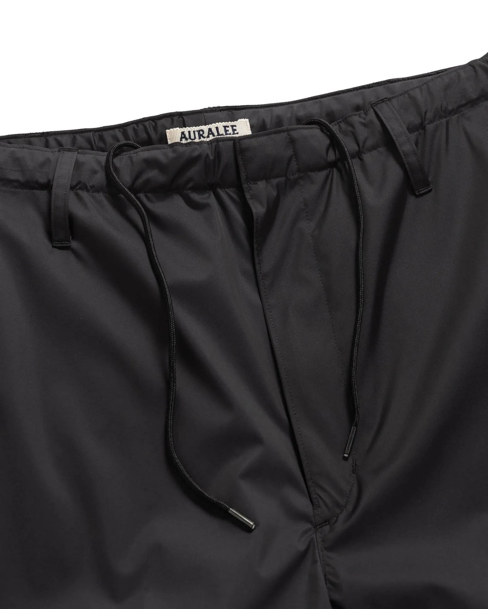 Hard Twist Polyester Satin Laminate Field Pants Black