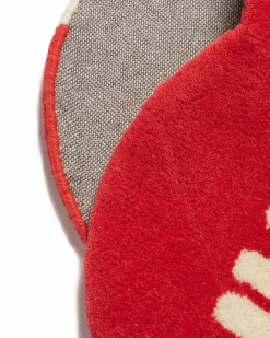 Heart Rug Medium Red