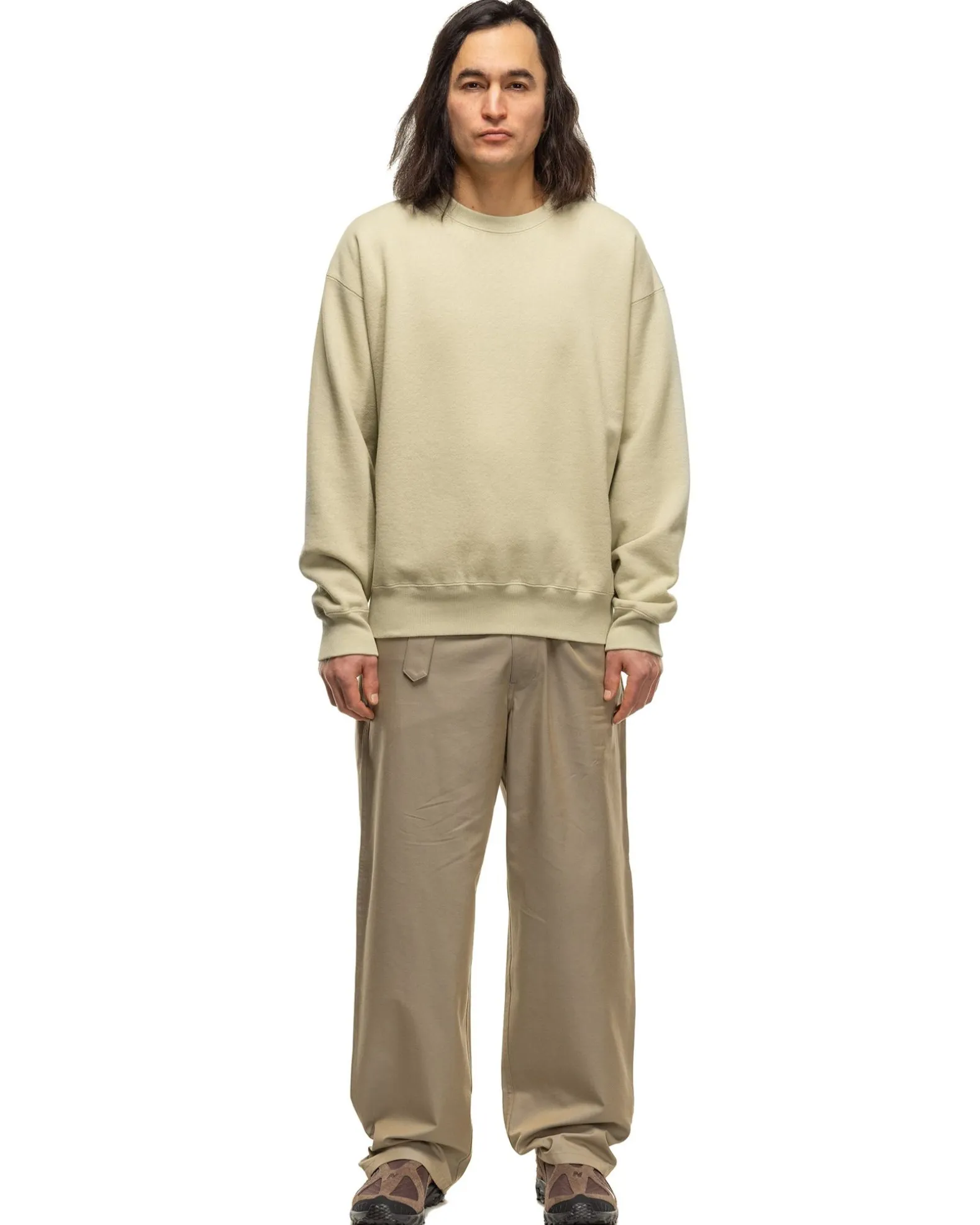 Heavy Bd Sweat P/O Light Green