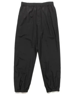 High Count Wool Poplin Pants Black