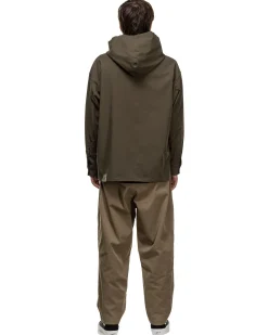 Hooded Shirt Ls Olive Drab
