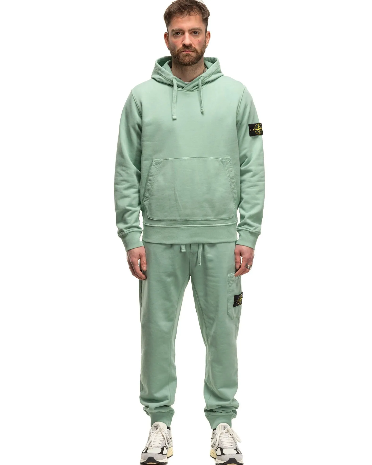 Hood Sweatshirt Light Green