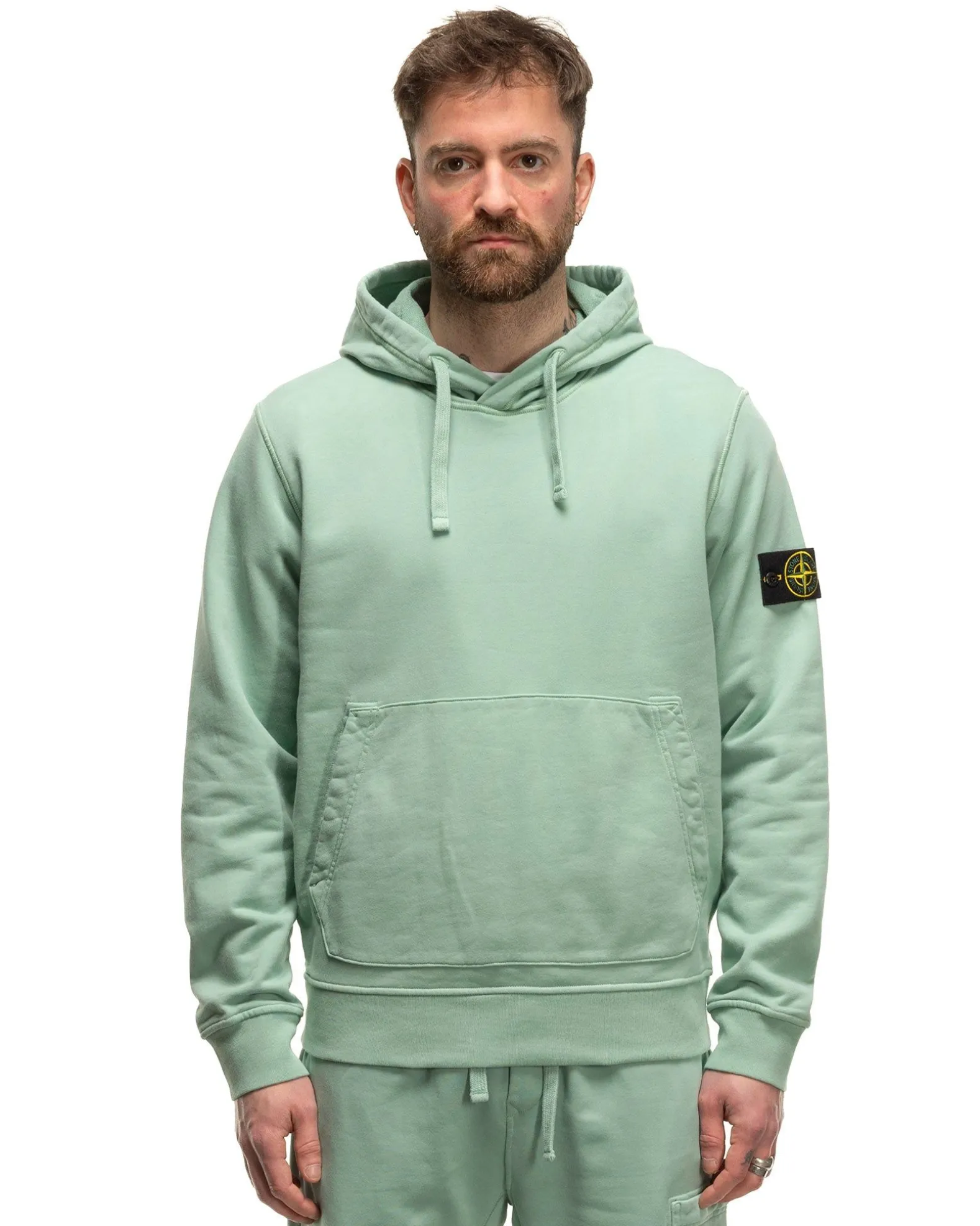 Hood Sweatshirt Light Green