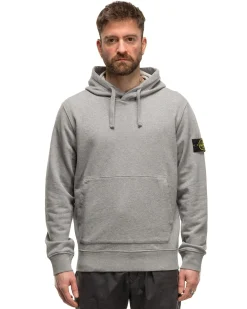 Hood Sweatshirt Melange Grey