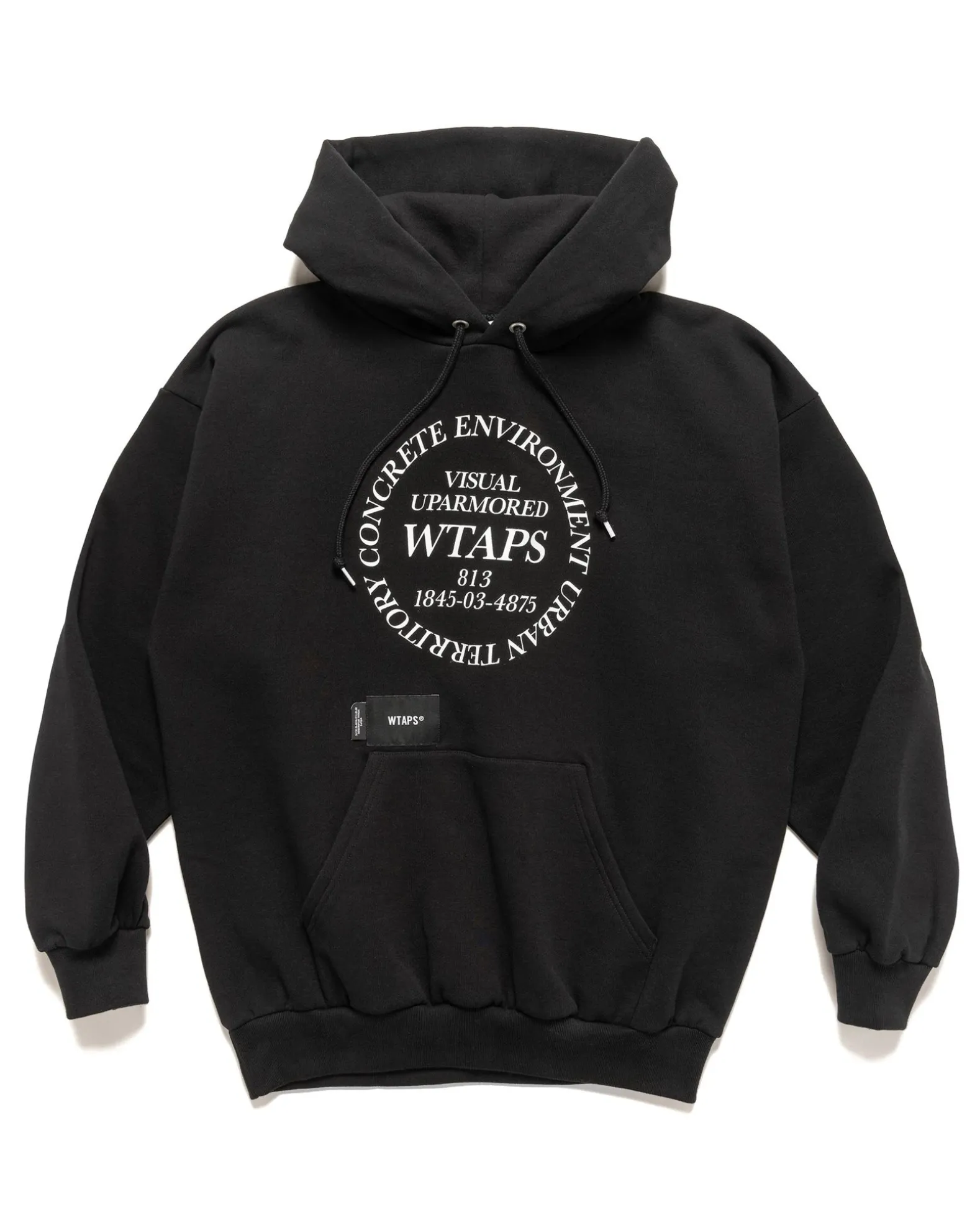 Ingredients/Hoody/Cotton Black