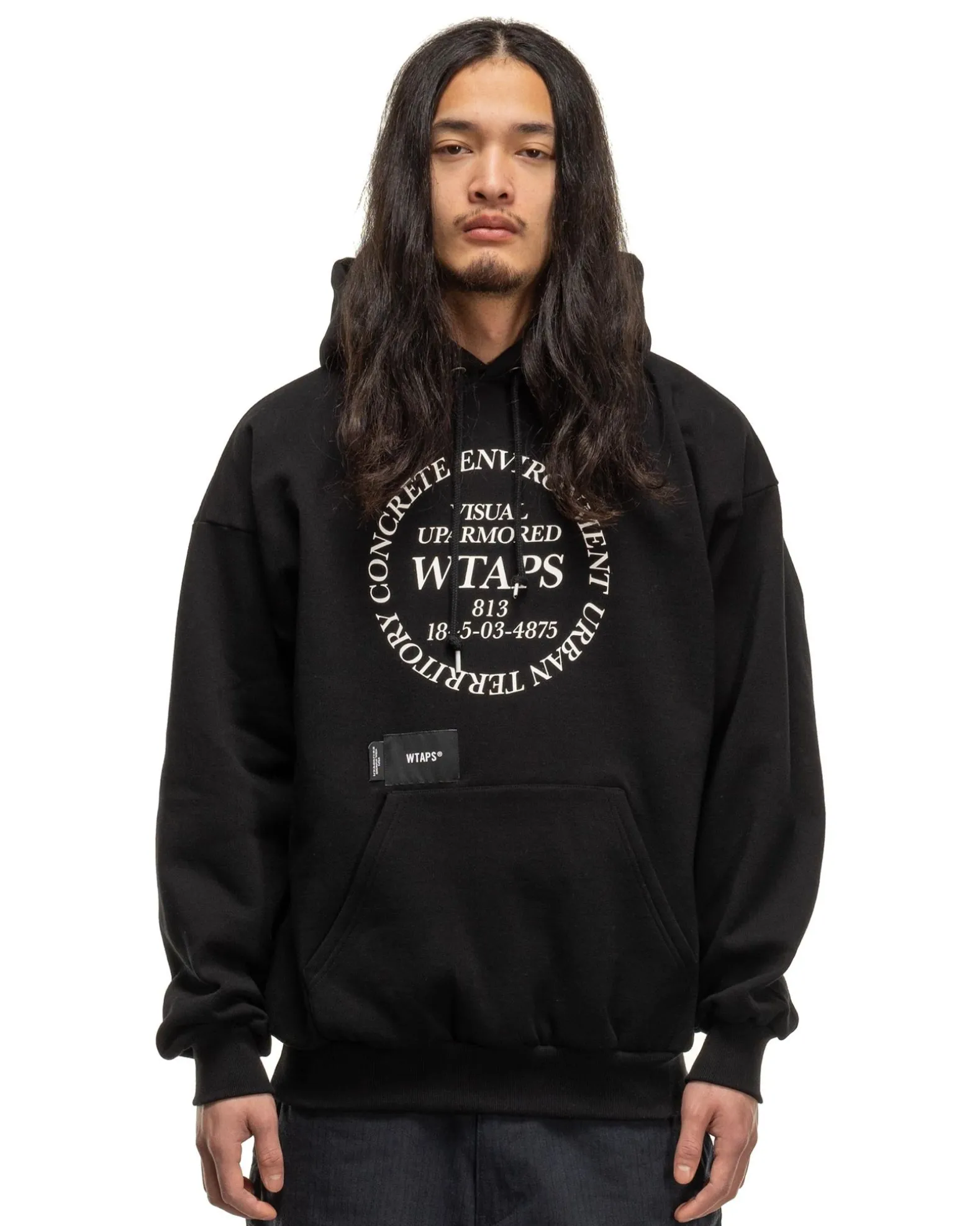 Ingredients/Hoody/Cotton Black