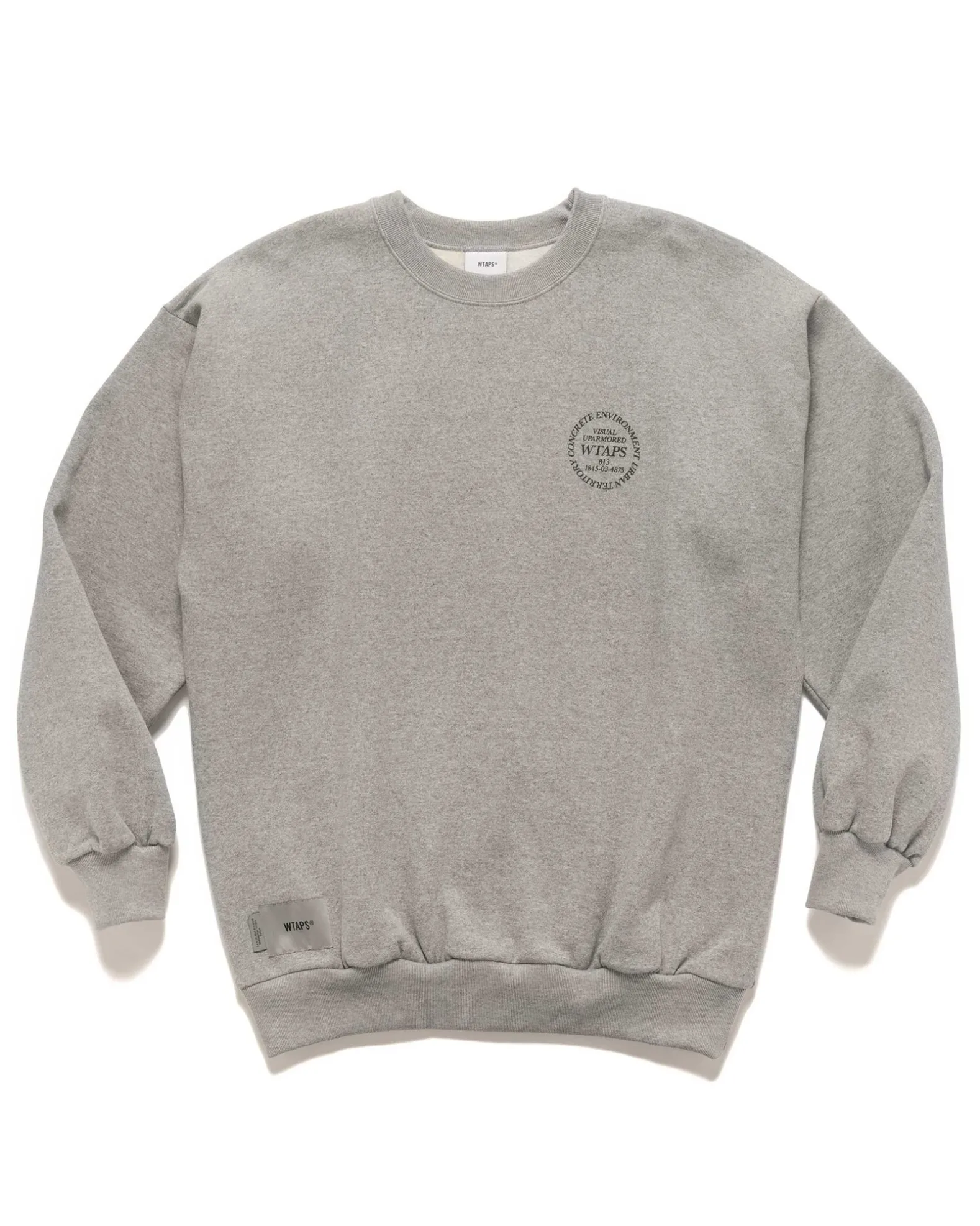 Ingredients/Sweater/Cotton Ash Grey
