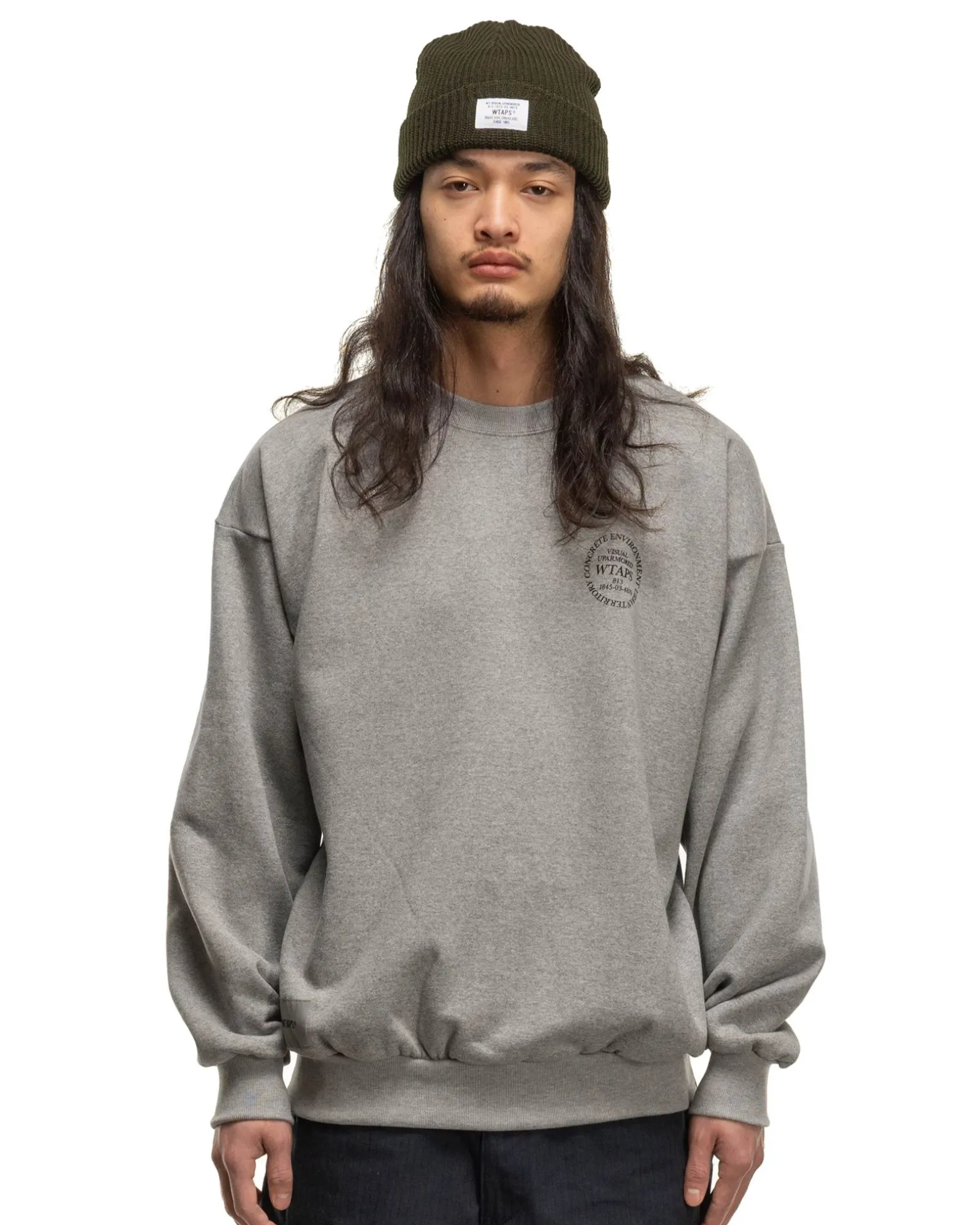 Ingredients/Sweater/Cotton Ash Grey