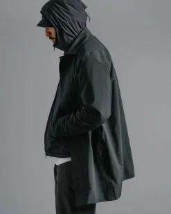 Interval Coat-Gore-Tex 3L Nylon Ripstop Black