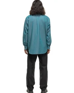 Ivy Bd Shirt Cotton Iridescent Jade