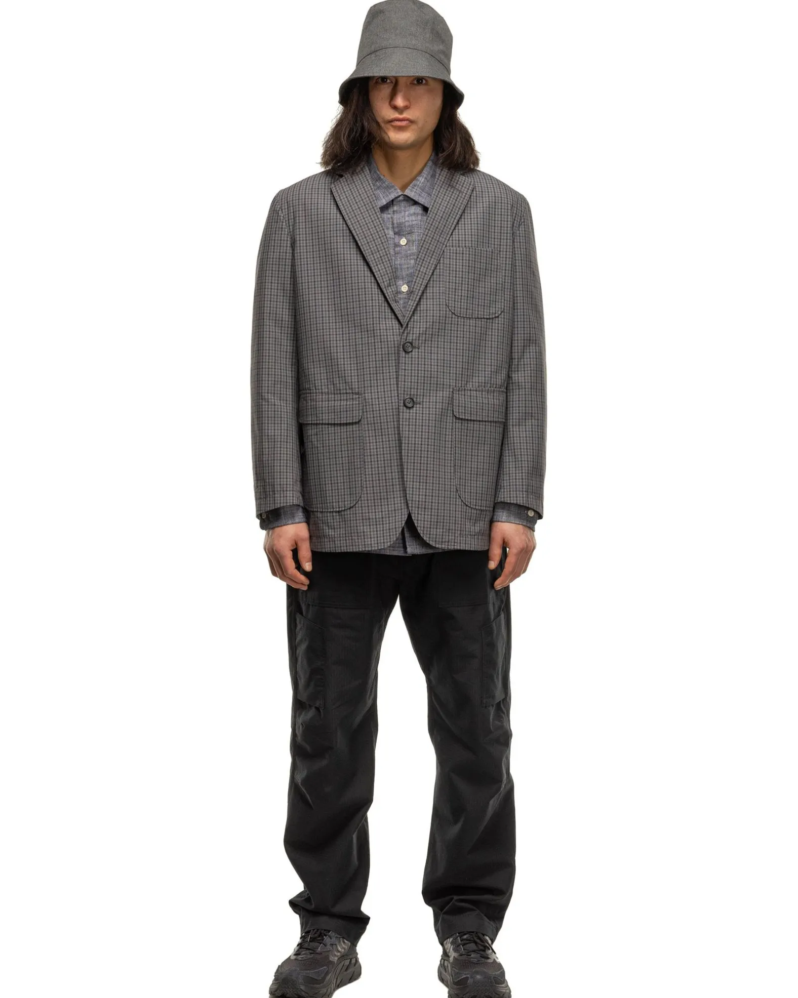 Ivy Blazer Pc Gunclub Check Grey