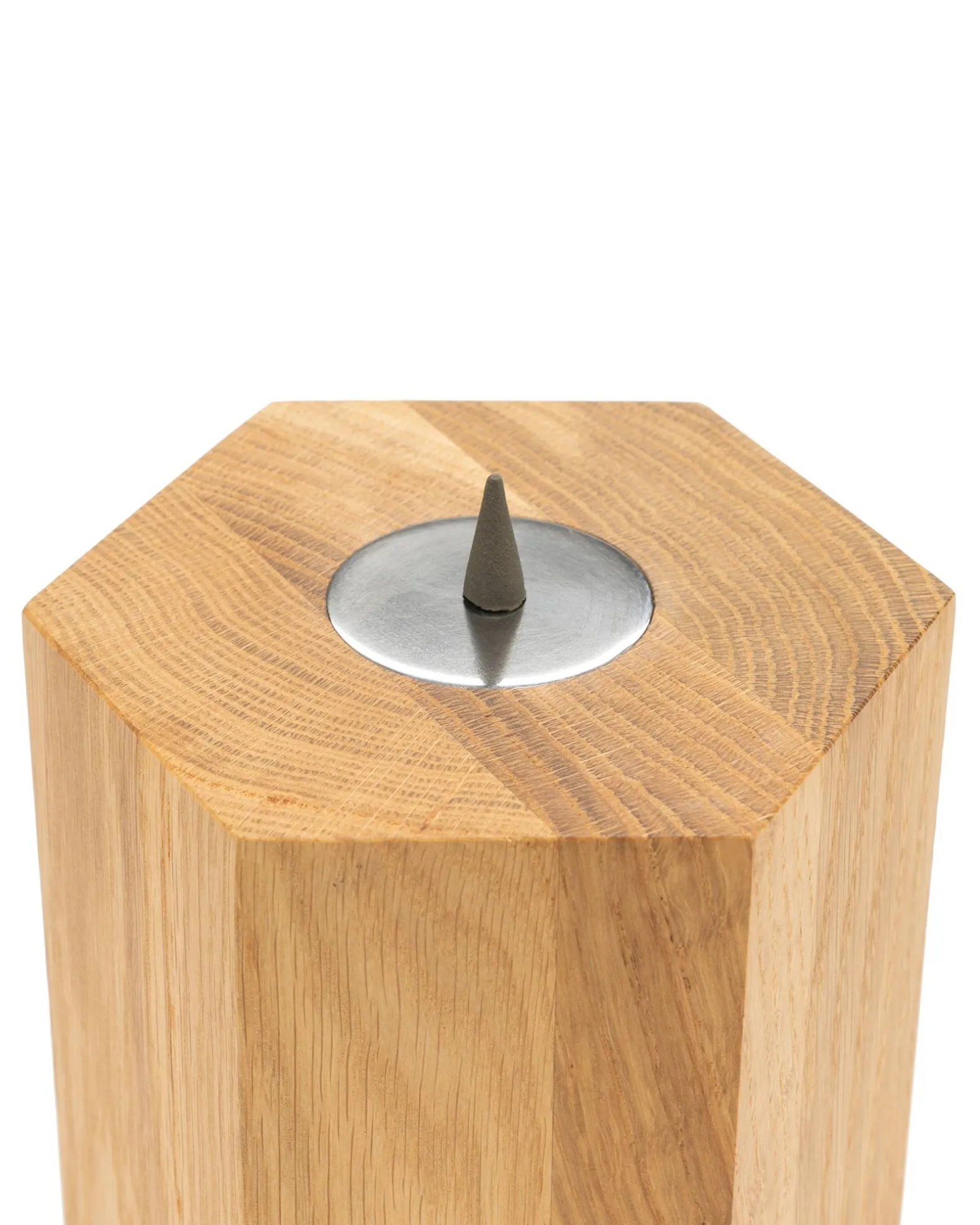 Jdh Projects Incense Burner In White Oak