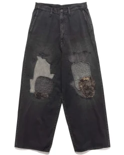 Katsuragi Port Baggy Pants (Champetre Remake) Black