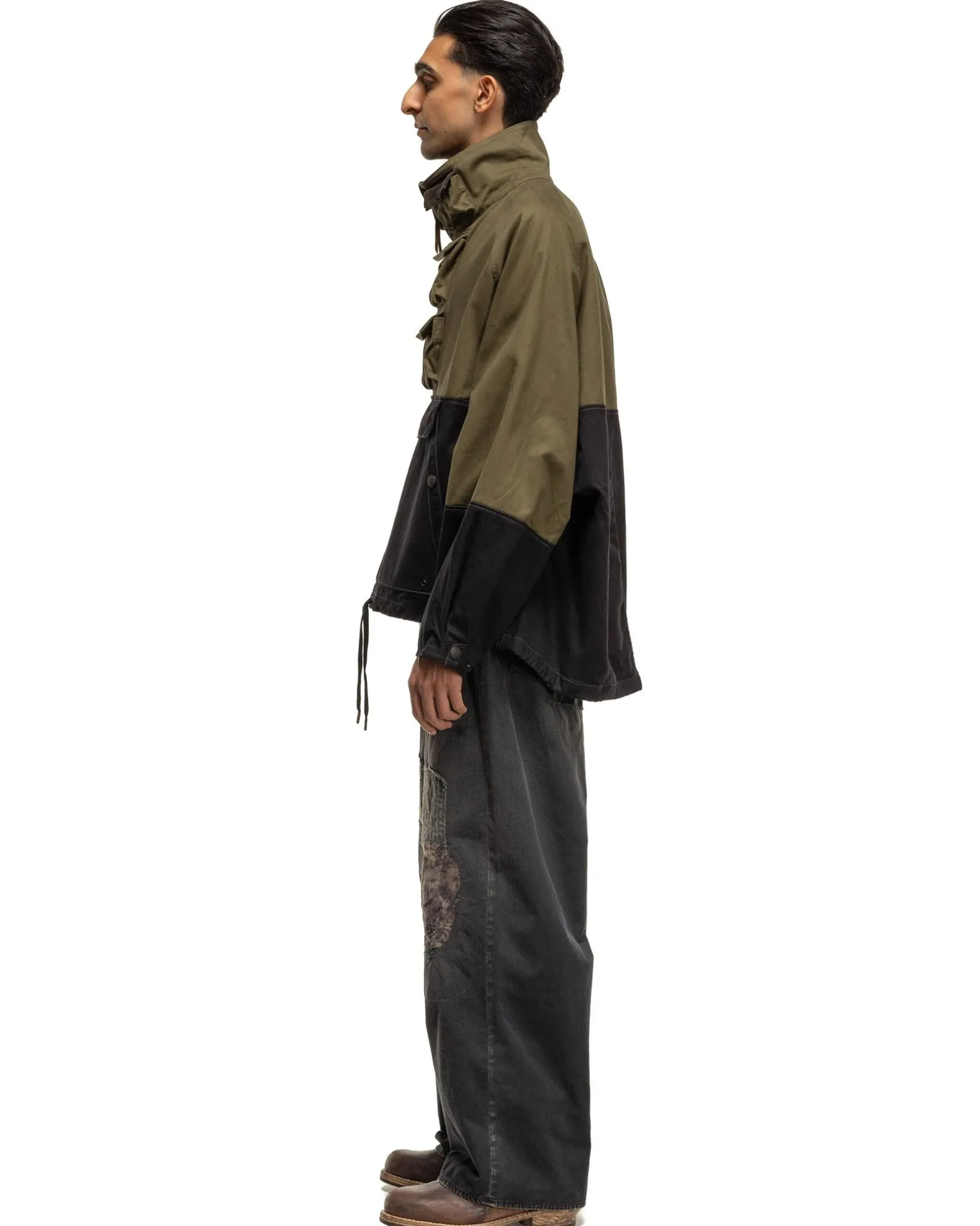 Katsuragi Port Baggy Pants (Champetre Remake) Black