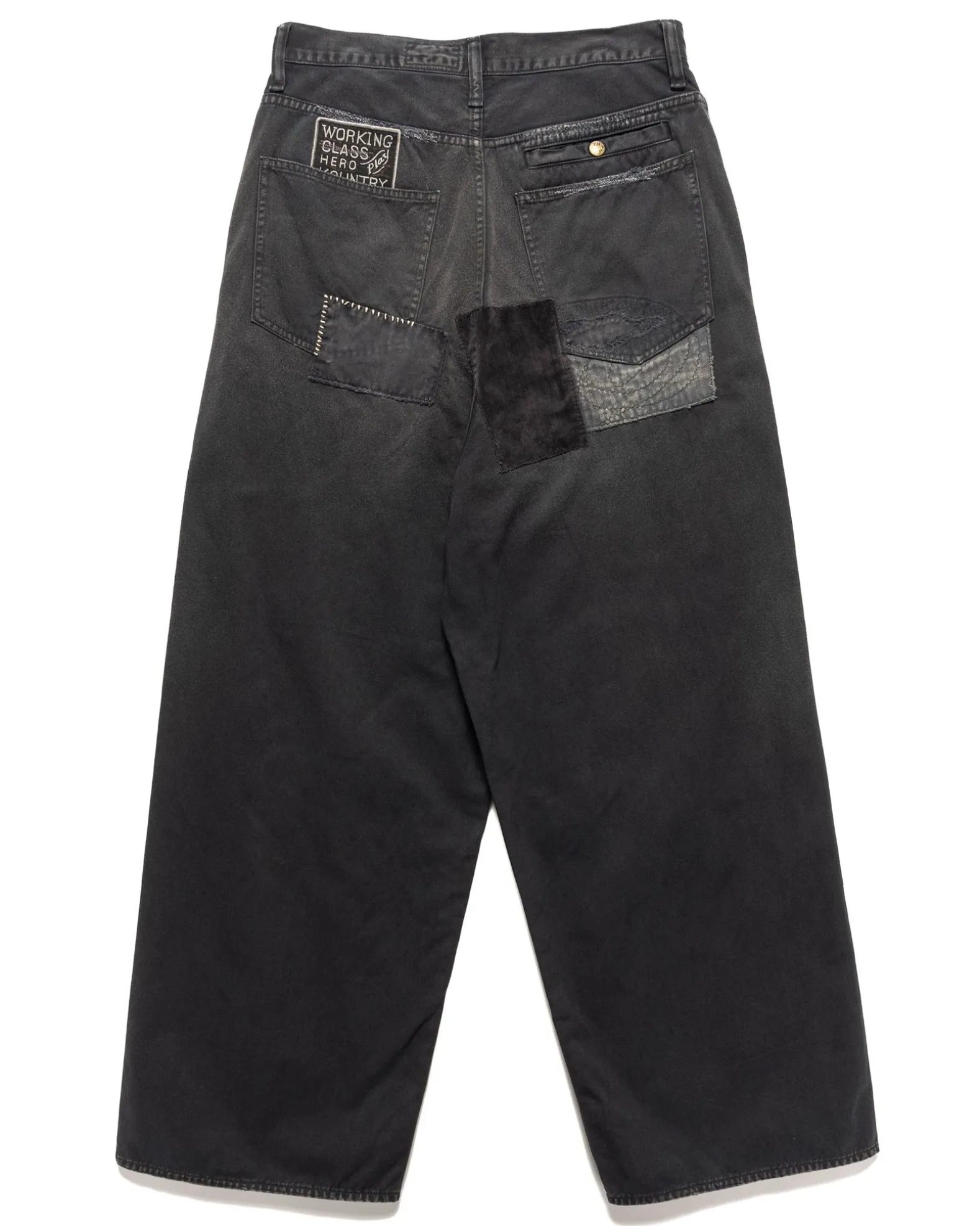 Katsuragi Port Baggy Pants (Champetre Remake) Black