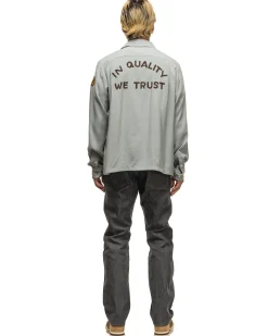 Keesey G.S. Shirt L/S I.Q.W.T. Grey