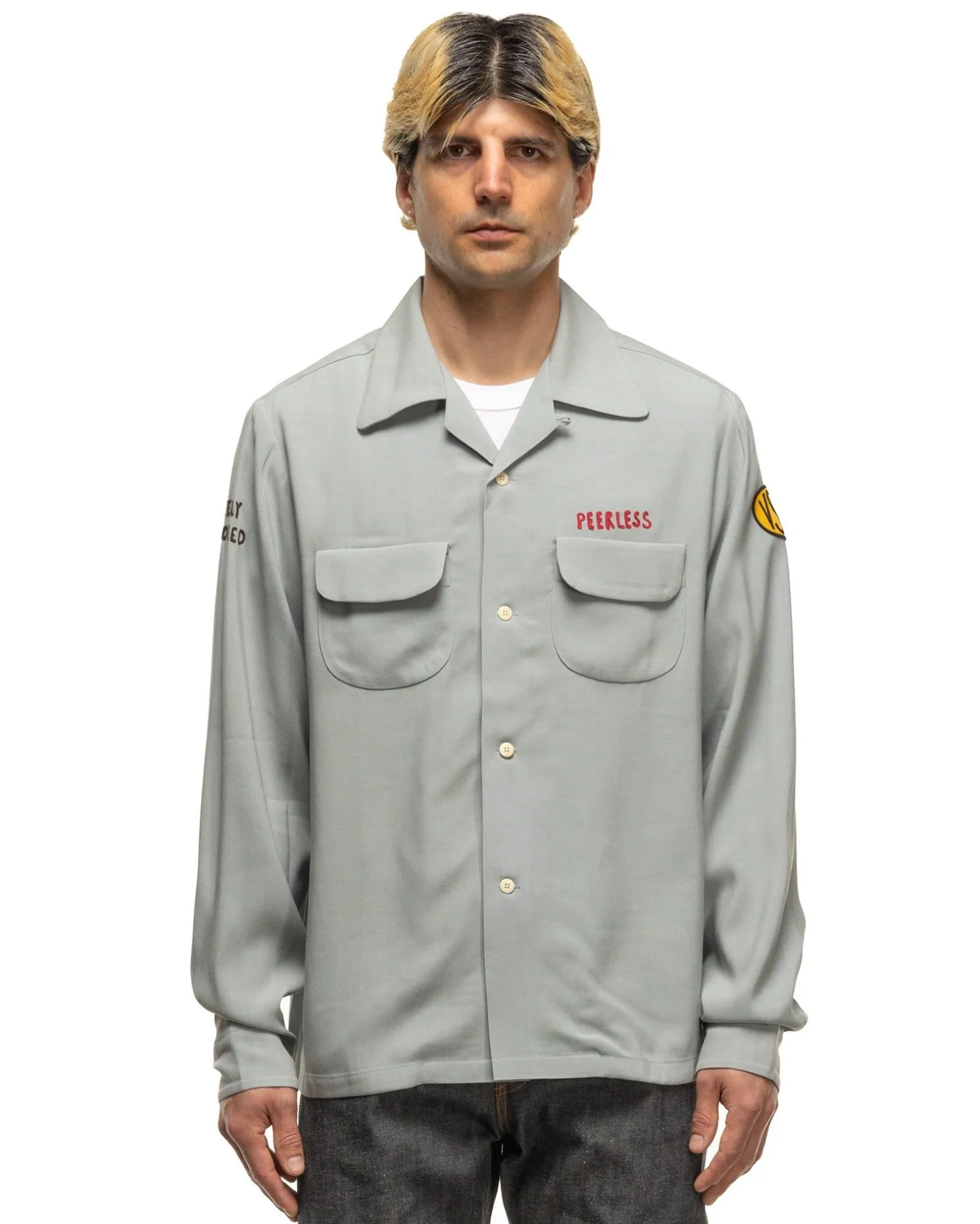 Keesey G.S. Shirt L/S I.Q.W.T. Grey