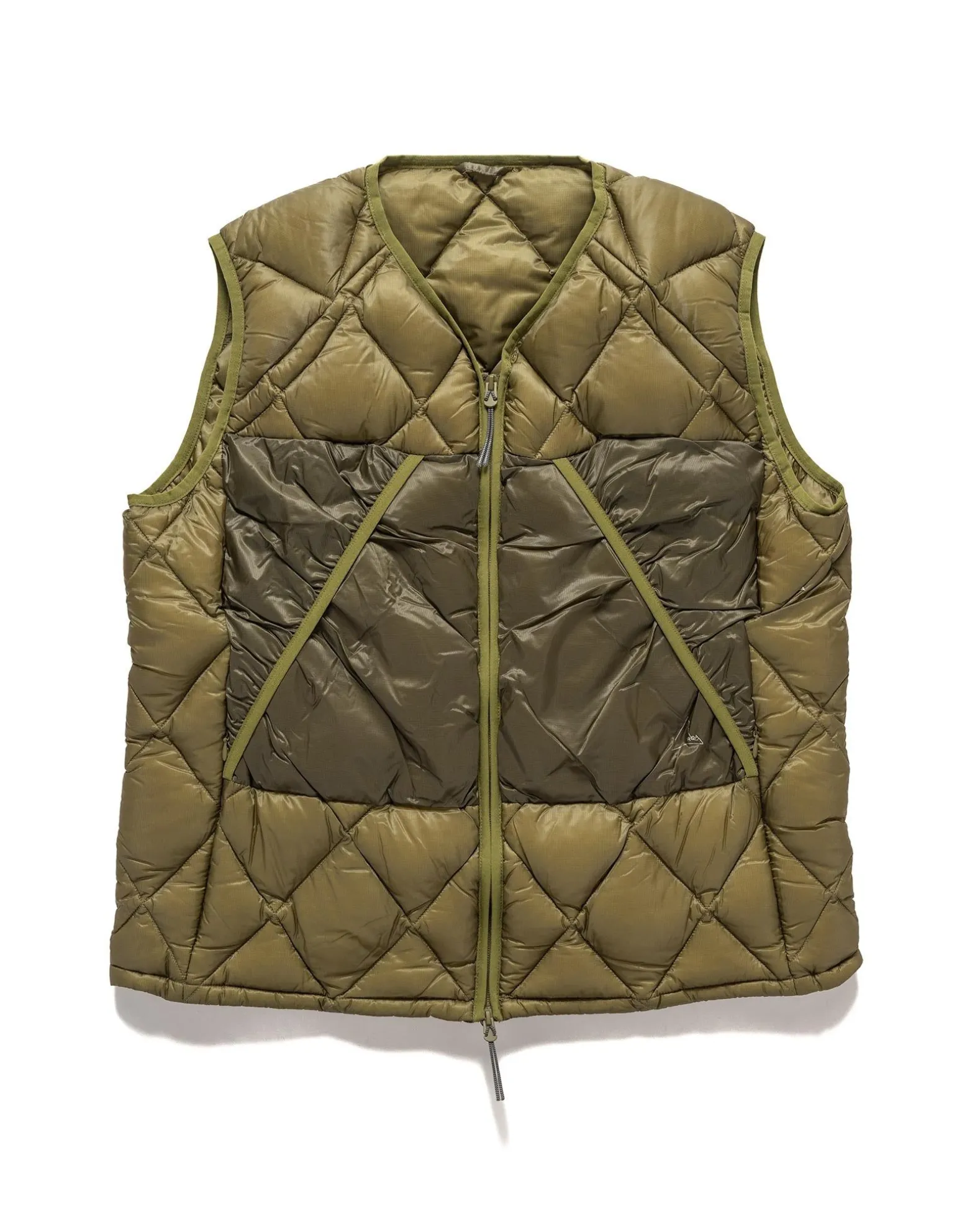 Light Down Vest Olive Branch