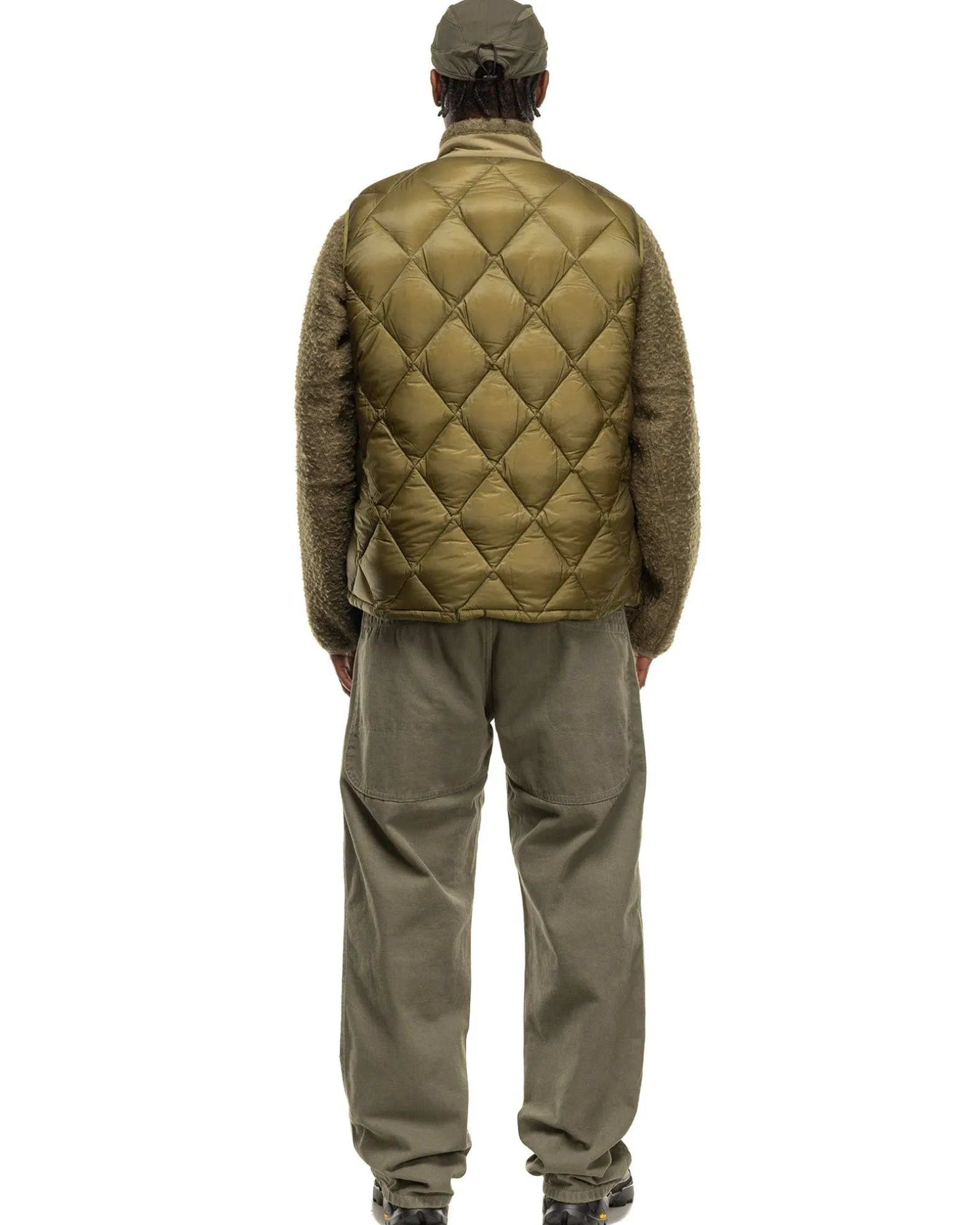 Light Down Vest Olive Branch