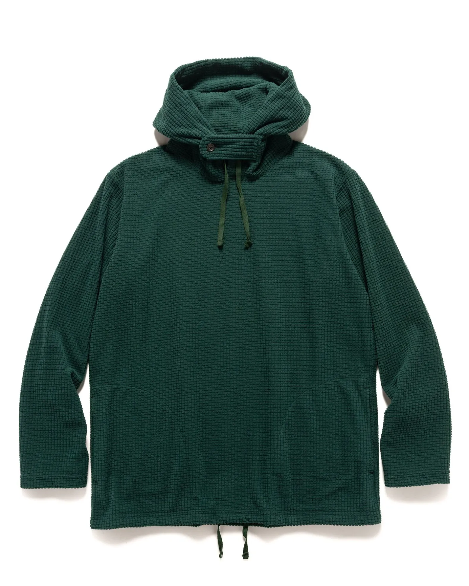 Long Sleeve Hoody Polyester Waffle Forest