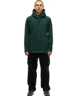 Long Sleeve Hoody Polyester Waffle Forest