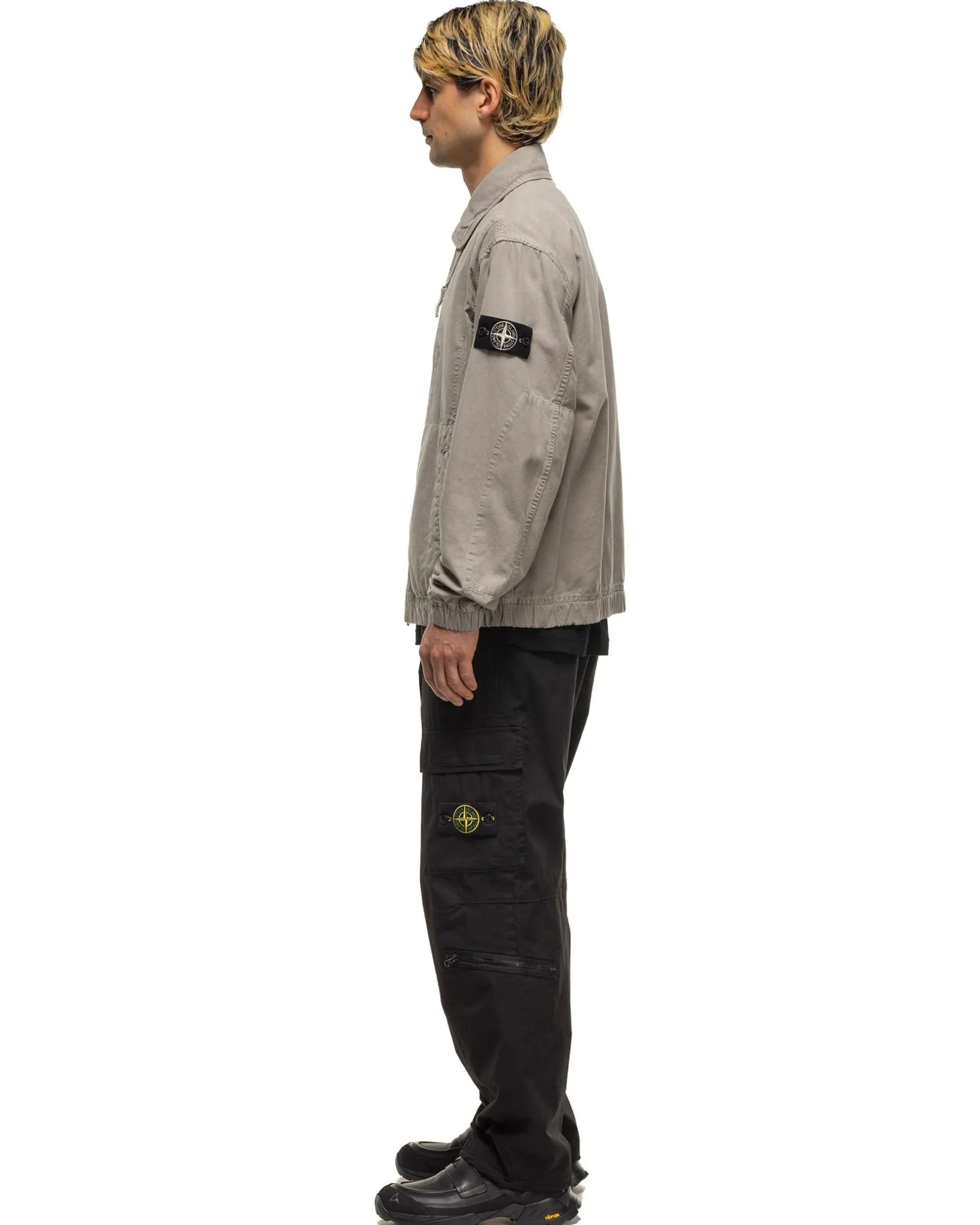 Loose Fit Cargo Pants Black