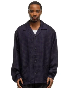 L/S Cabana Shirt-R/Ac Mall Jq. Houndstooth