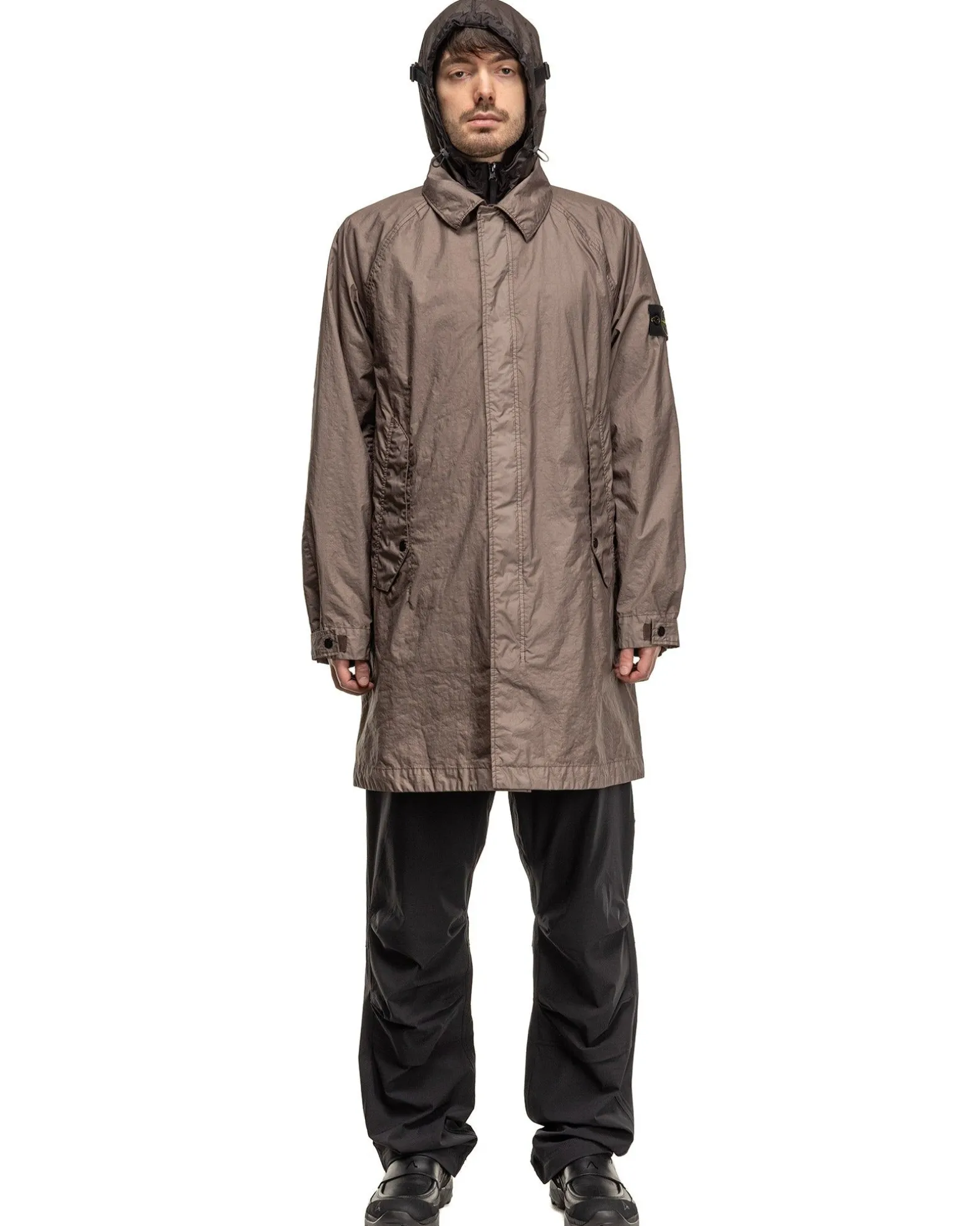 Membrane 3L Tc Trench Coat Dove Grey
