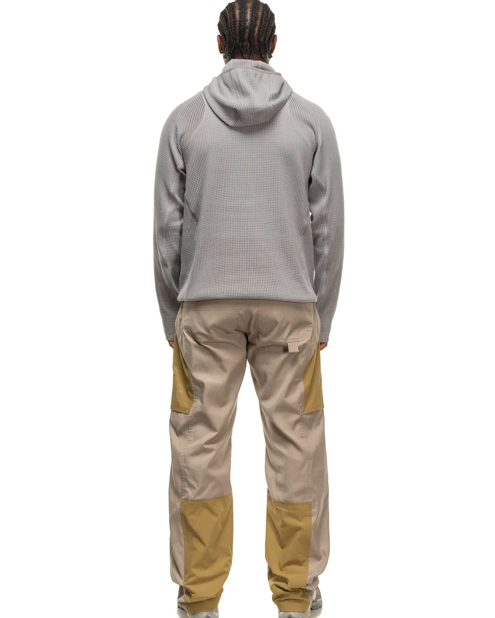 Mesh Hoodie Dark Grey