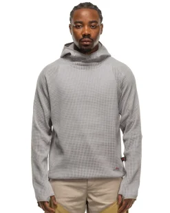 Mesh Hoodie Dark Grey