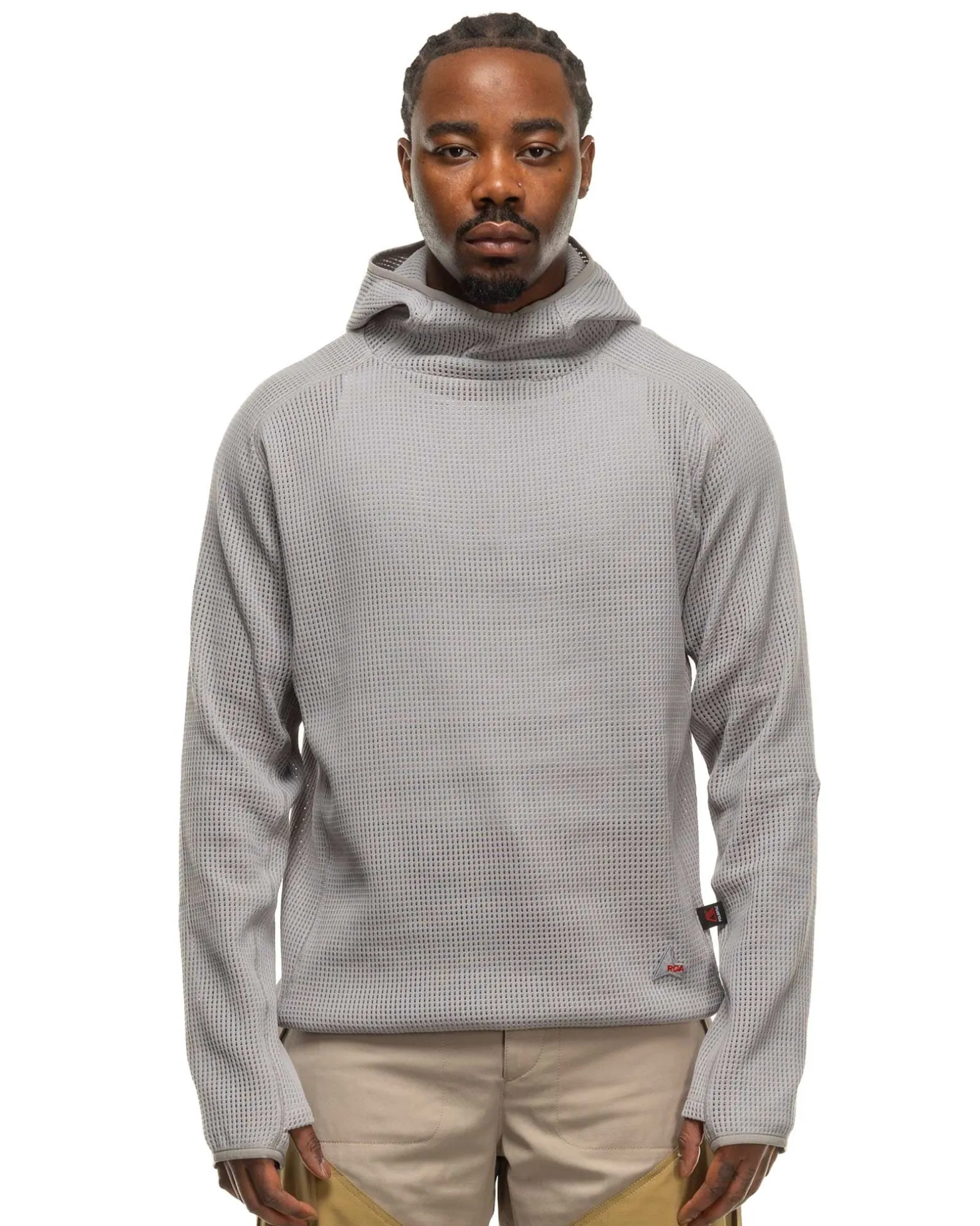 Mesh Hoodie Dark Grey