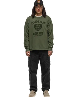Military Sweatshirt Olive Drab