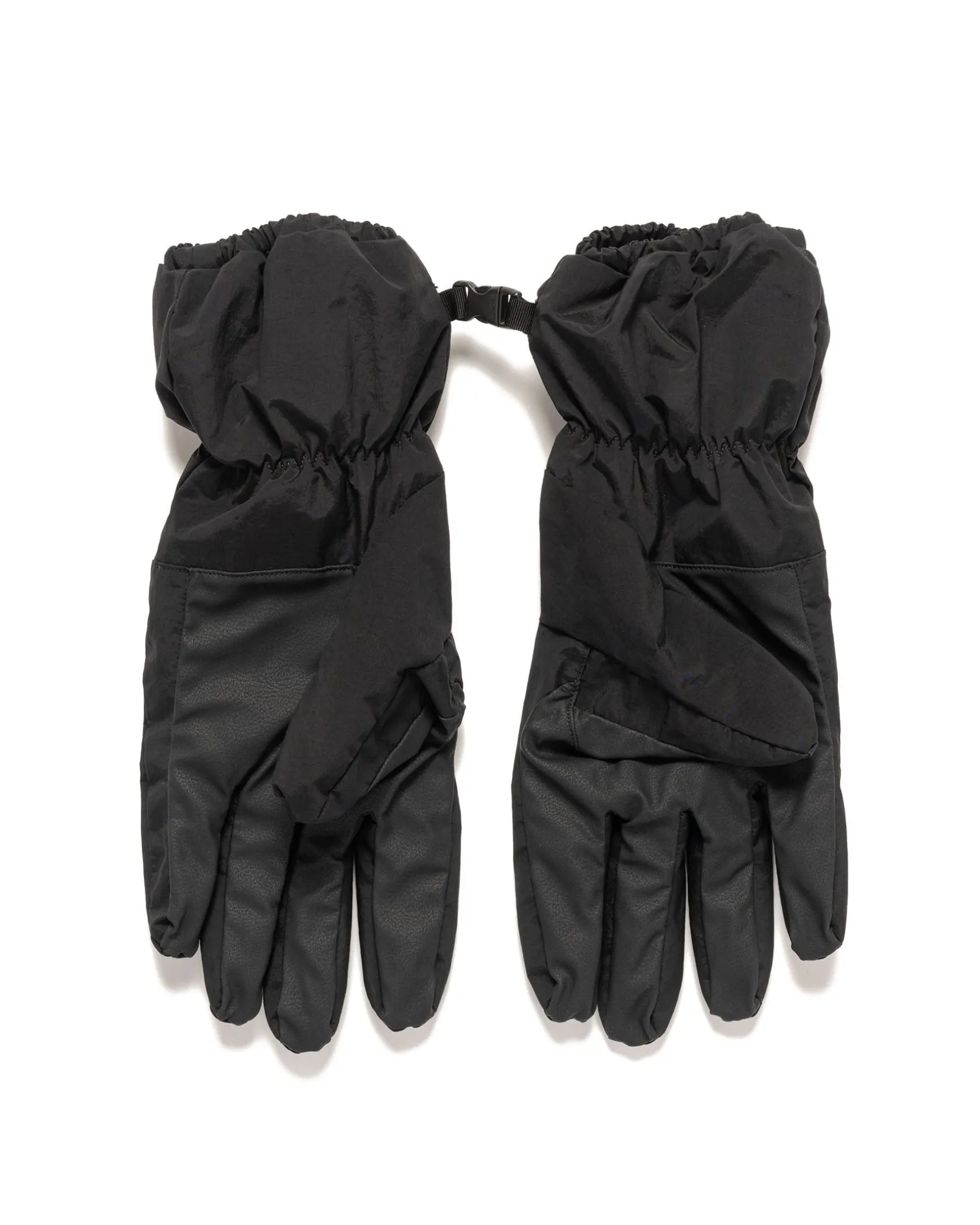 Nylon Metal Gloves In Econyl Regenerated Nylon Black
