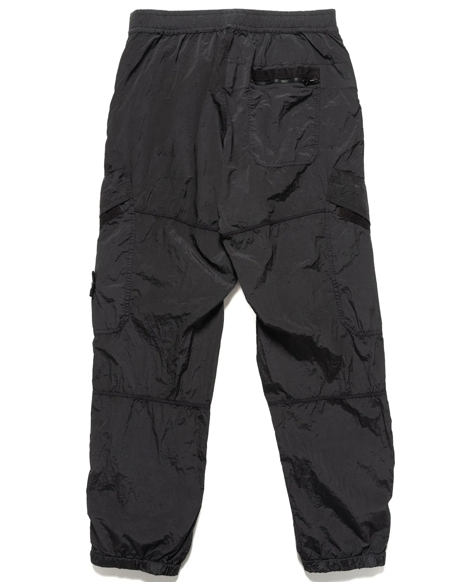 Nylon Metal In Econyl® Regenerated Nylon Loose Fit Cargo Pants Charcoal