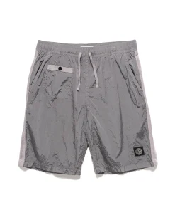 Nylon Metal In Econyl® Regenerated Nylon Regular Fit Swim Trunks Dust