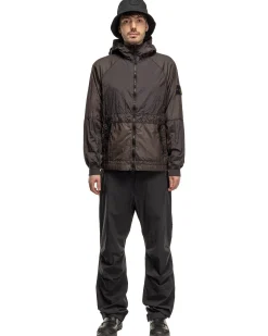Nylon Metal Watro-Tc In Econyl® Regenerated Nylon Hooded Jacket Charcoal