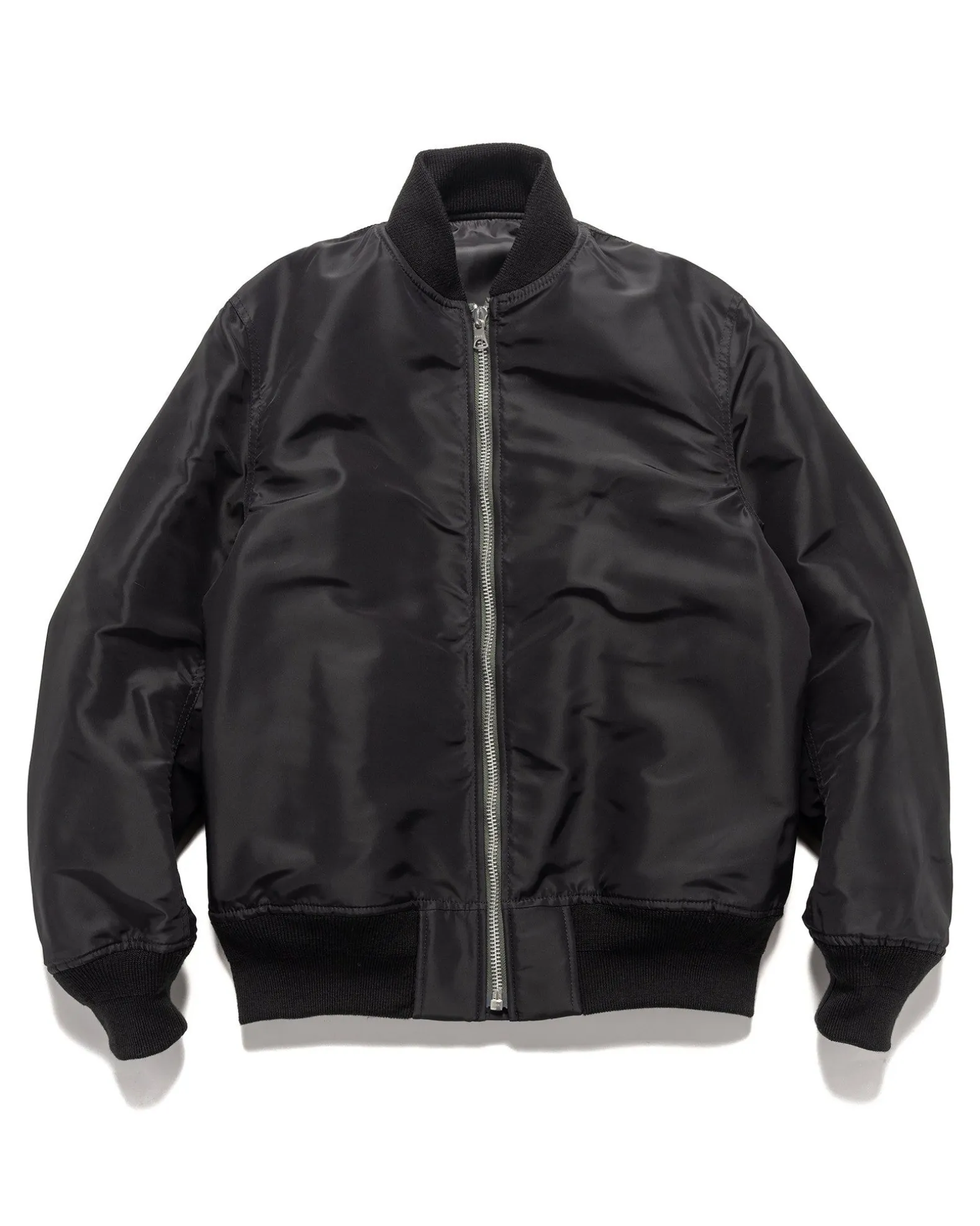 Nylon Twill Blouson Black