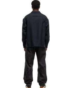 Oc Palmer Shirt L/S Navy